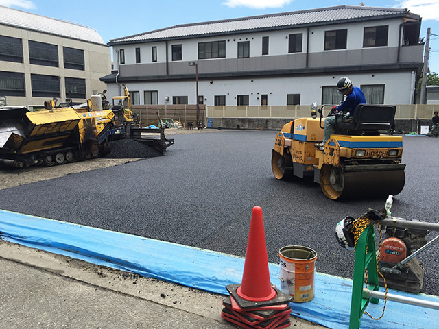 写真：芦屋市上宮川町住宅他駐車場整備工事